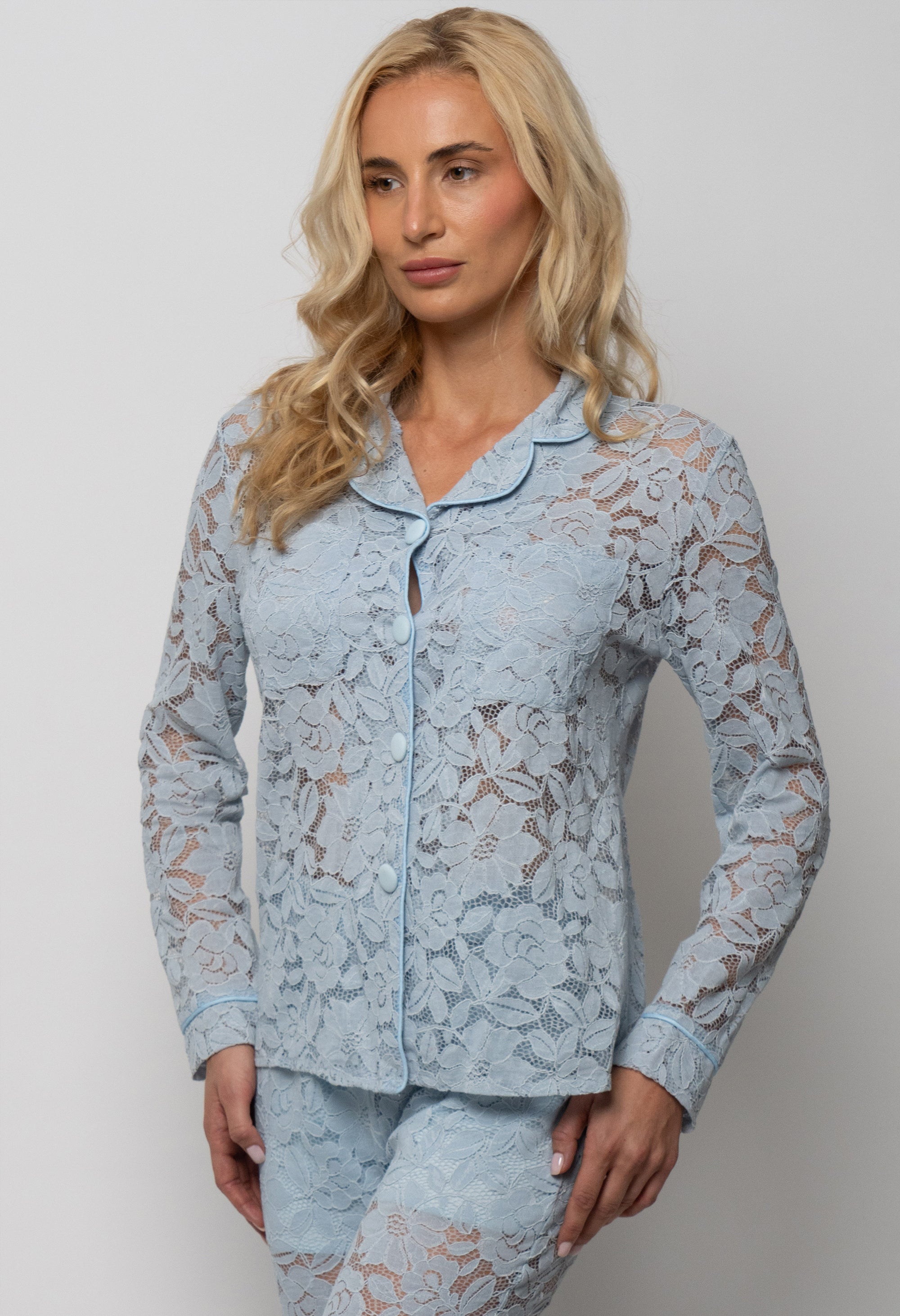 Giselle Shirt – Baby Blue
