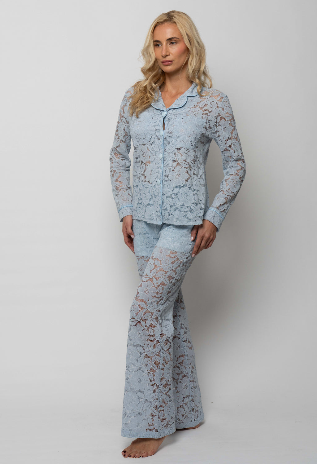 Giselle Shirt – Baby Blue