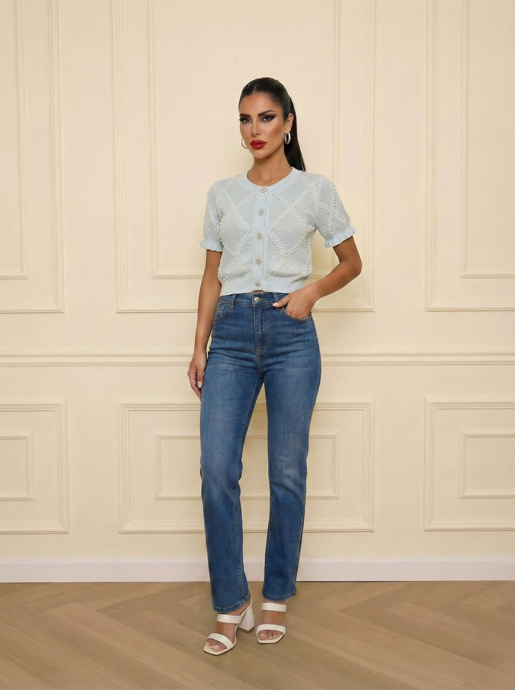 LILI BLUE – BLUE SKY CARDIGAN