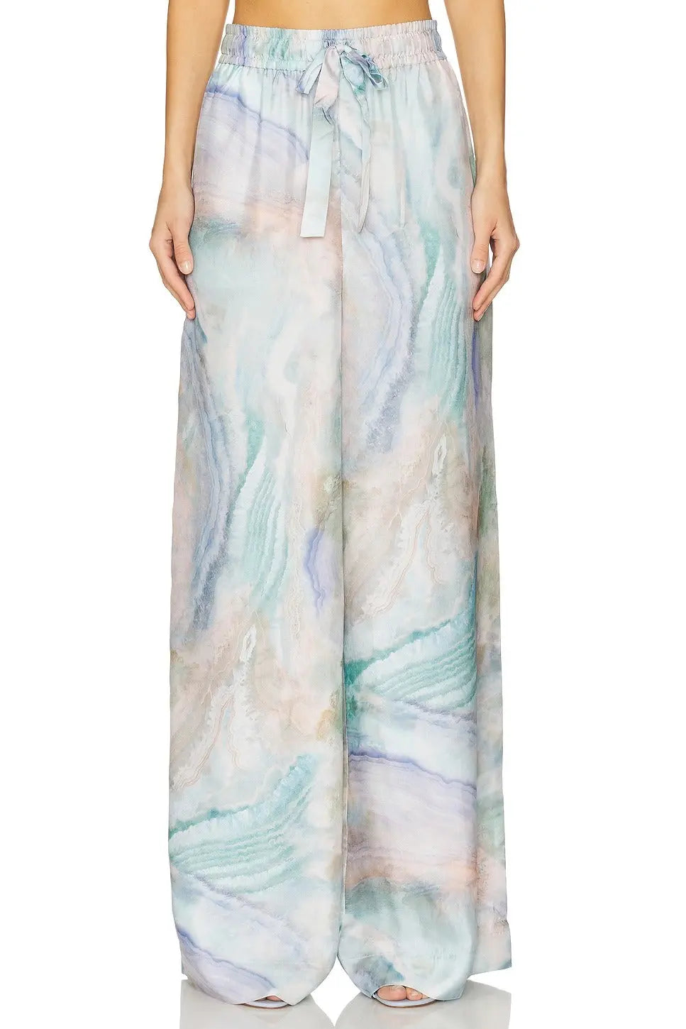 Elodie Track Pant - Pastel Marble