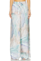 Elodie Track Pant - Pastel Marble