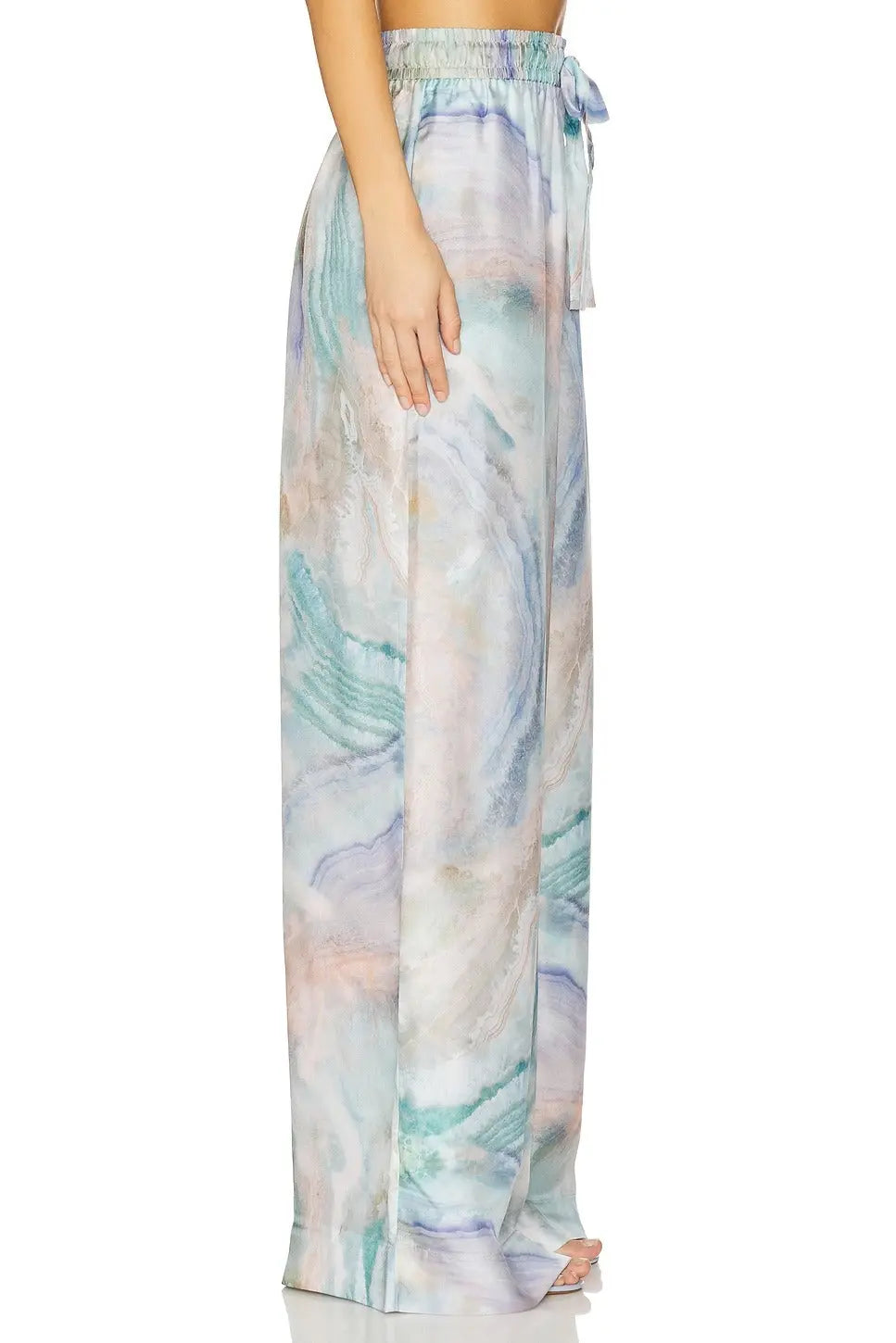 Elodie Track Pant - Pastel Marble
